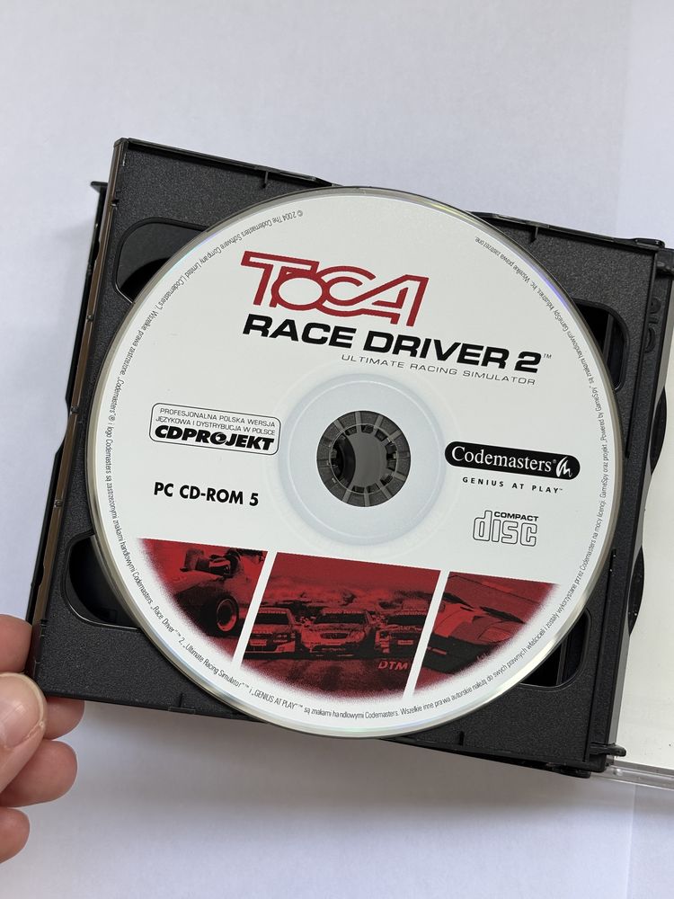 TOCA Race Driver 2 – symulator wyścigów, PC CD, PL wersja, 2004