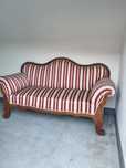 Bardzo stara sofa  biedermaier.