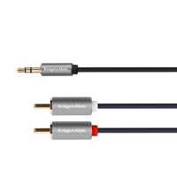 Kabel Jack 3.5 Wtyk Stereo-2Rca 3M Kruger&Matz