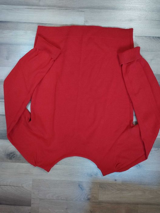 Sweterek czerwony damski XS esmara
