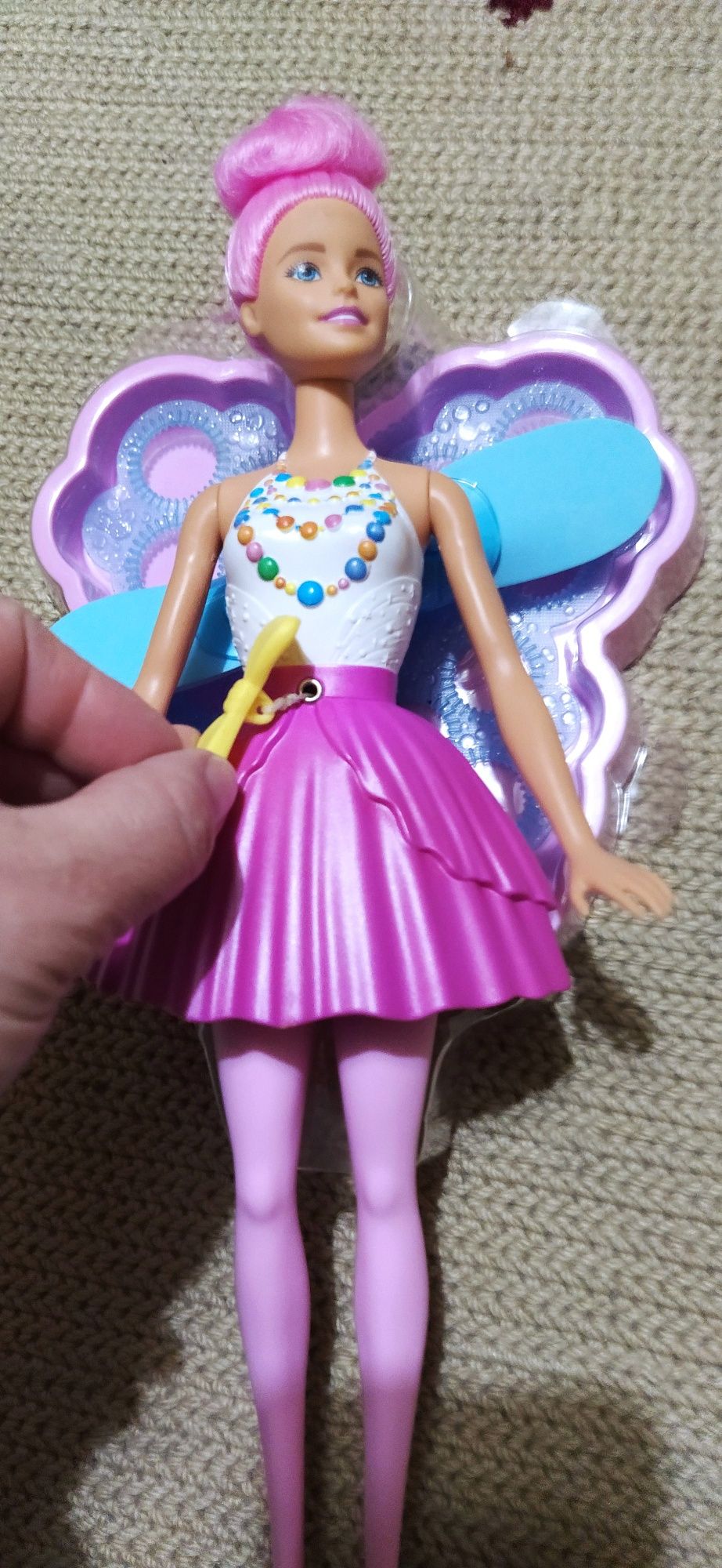 Barbie mariposa bolas de sabão