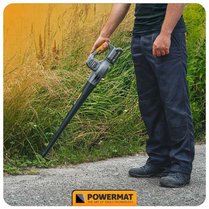 Dmuchawa akumulatorowa do liści śniegu 21V 2x2AH 250KM/H PM0742