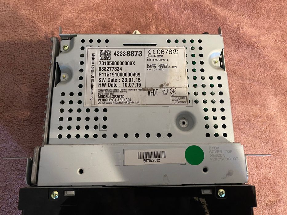 Radio NAVI Opel Adam