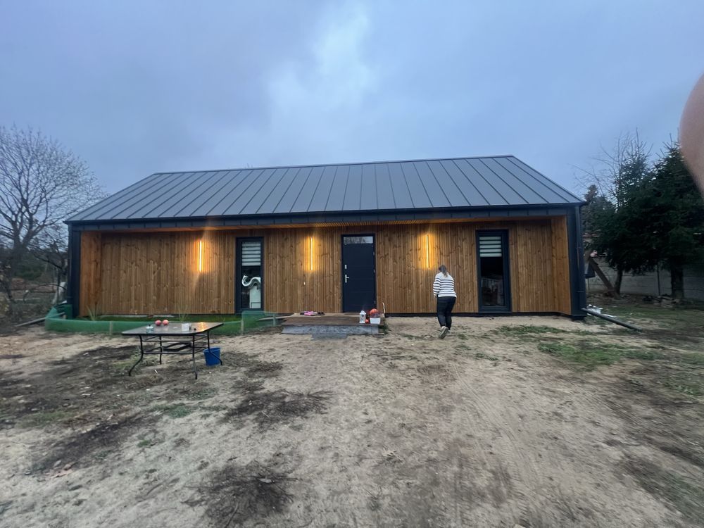 Dom modulowy Caloroczny 80 mkw Pod klucz Od reki Biuro Domek mobilny