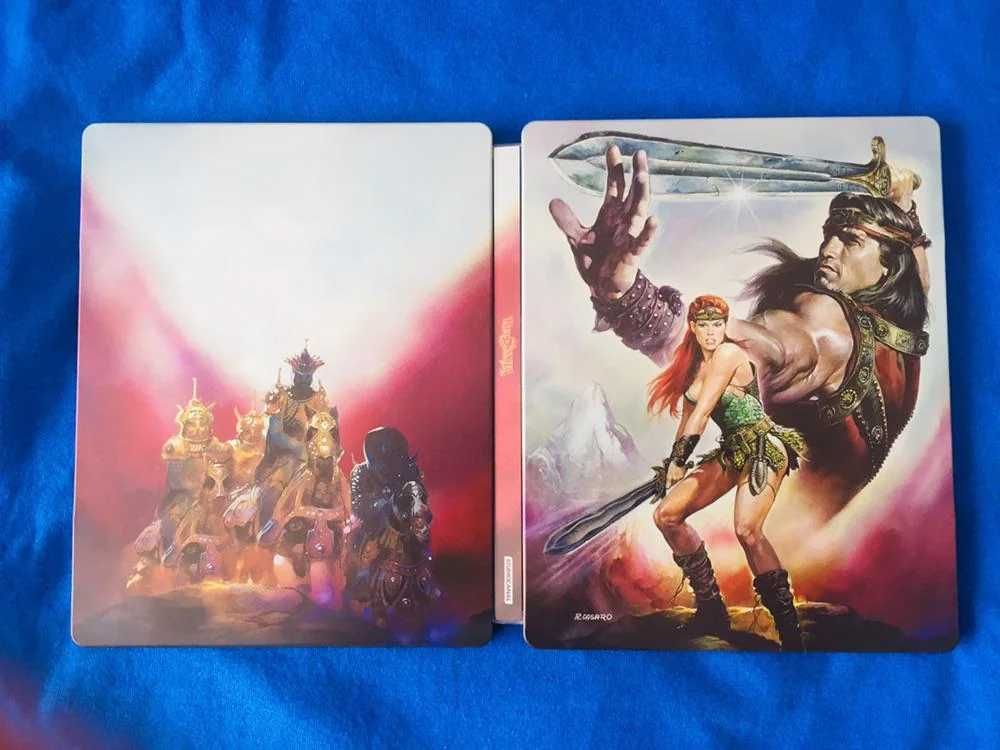 Czerwona RED SONJA Conan 4K+ BD Steelbook set, ENG