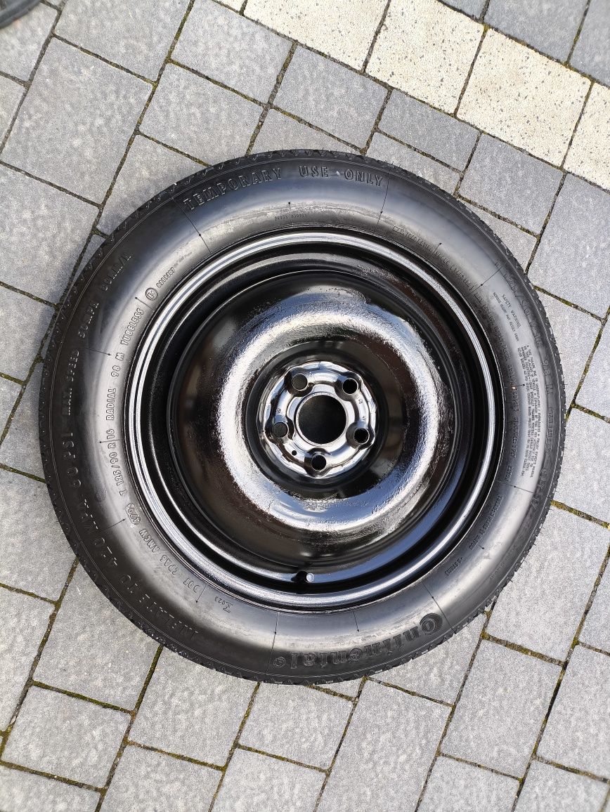 Koło dojazdowe 125/90/16 5x100