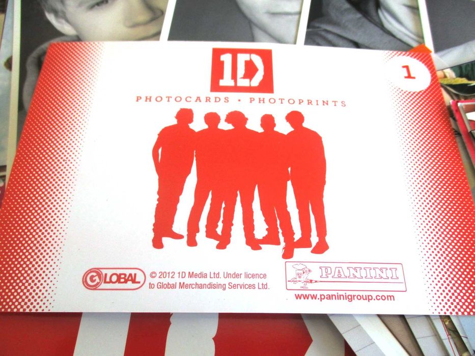 Colecção Postais One Direction 1D Photocards