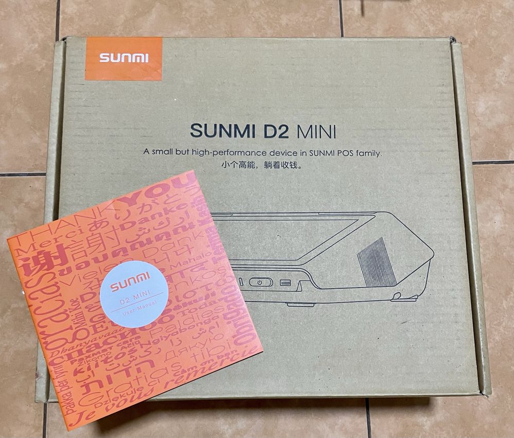 ПОС терминал Sunmi D2 min