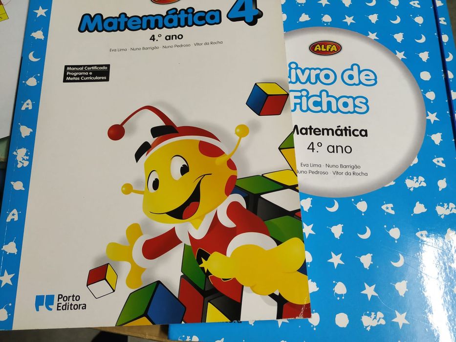 Alfa 4 - Matemática - NUNCA USADO - Apenas Manual