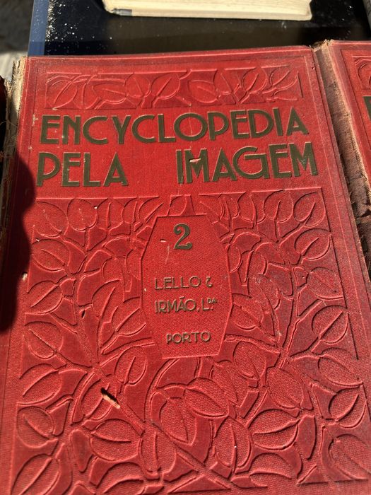 Enciclopedia pela Imagem Lello irmao Lda Vol. 1 e 2