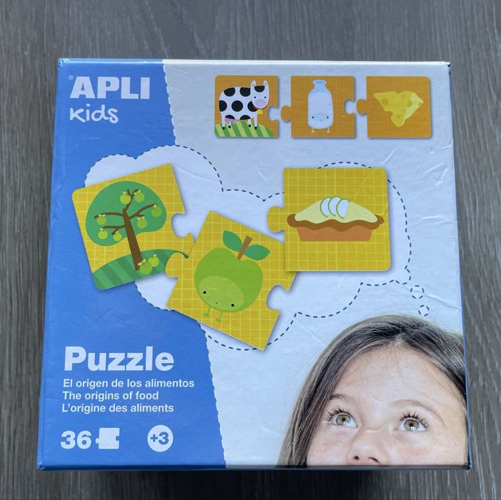 Puzzle - De onde vêm os alimentos