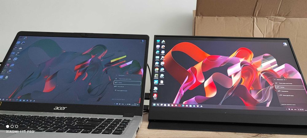 Новий портативний монітор UPERFECT 16" 2,5k IPS 144Hz HDR 178°