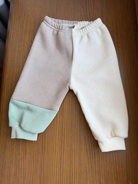 Теплый флисовый костюм 74 р. б/у