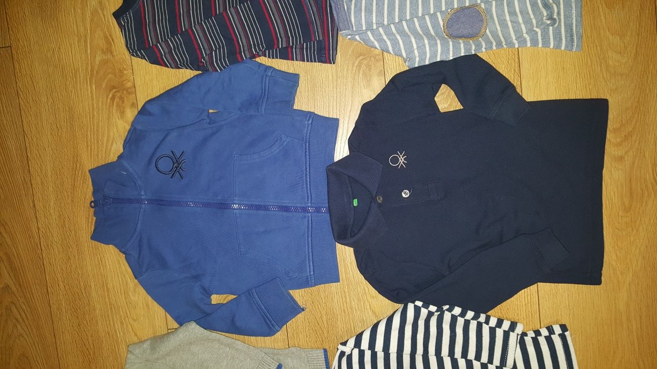 PAKA Koszulki polo sweter bluza Benetton Cool Club rozmiar 82-86