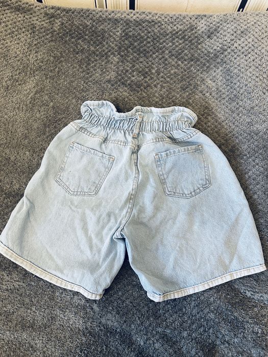 Джинсовые брюки момы  шорты турция