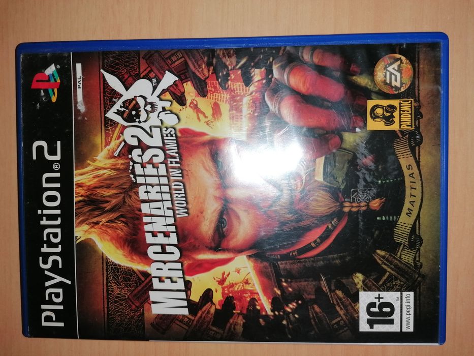 Jogo PS2 ( PlayStation 2 ) Mercenaries 2 - World in Flames