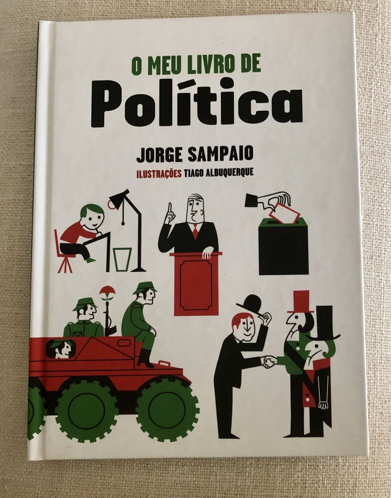 Livro O meu Livro de politica - Jorge Sampaio