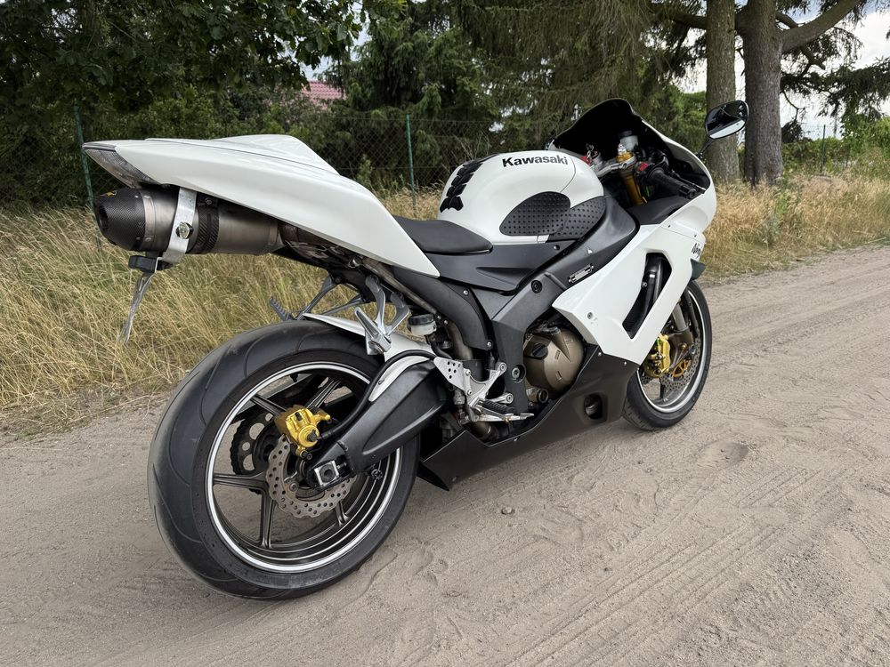 Kawasaki ZX6R 636 Ninja 2008r 131 kM wydech Akrapovic