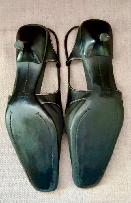 Sandálias pretas Prada