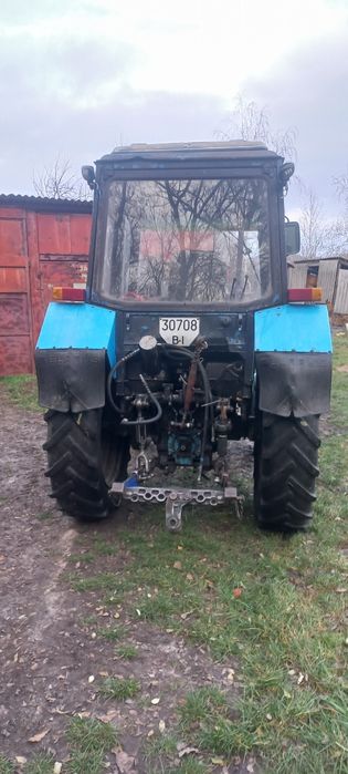 Продам трактор мтз 80 з культіватором та плугами на вибір