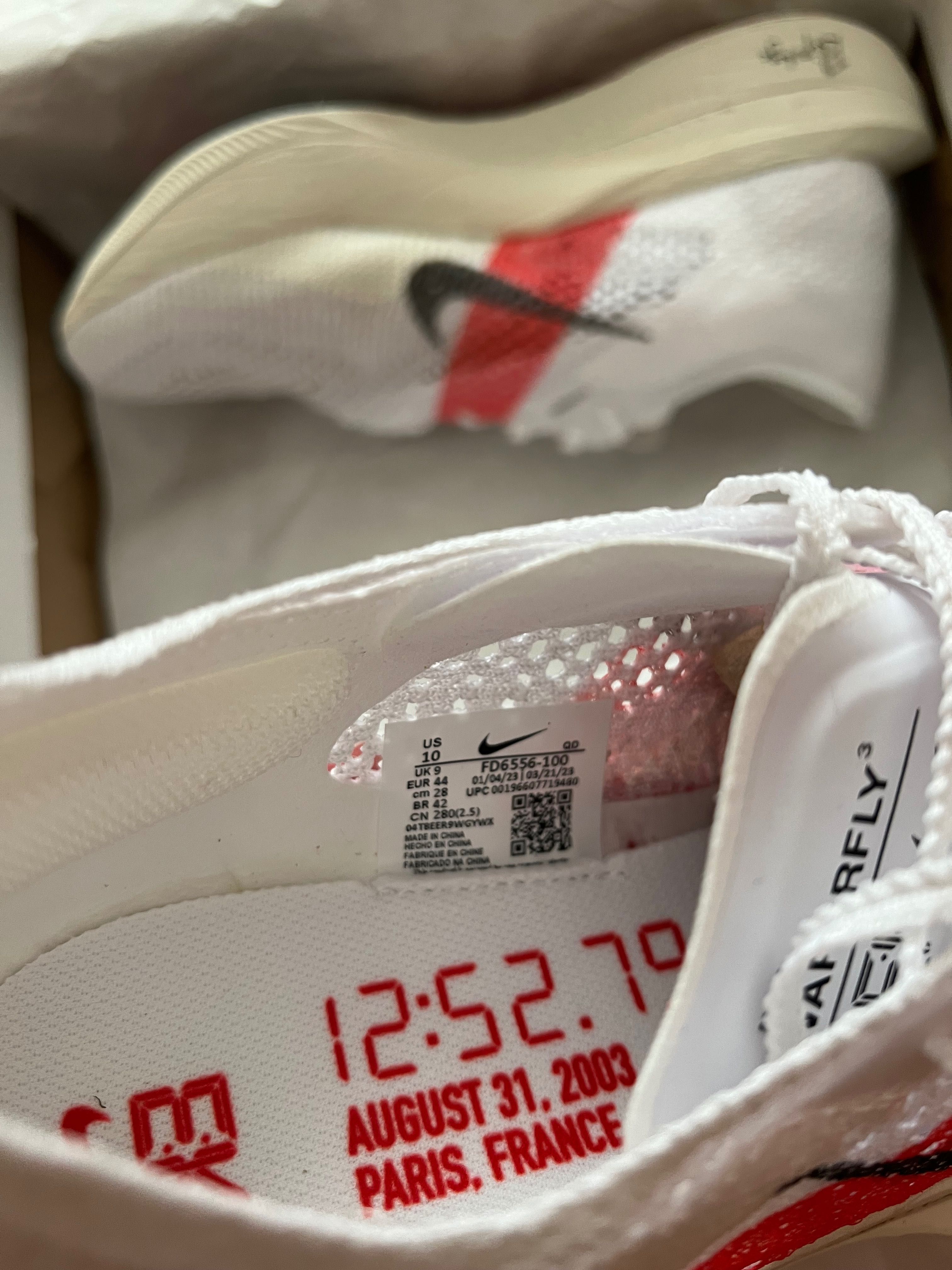 Кросівки бігові Nike Vaporfly 3 28 см