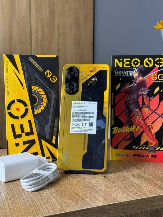 Ігровий Телефон ZTE Nubia NEO 3 5G 8/256GB Gold Купити  Смартфон