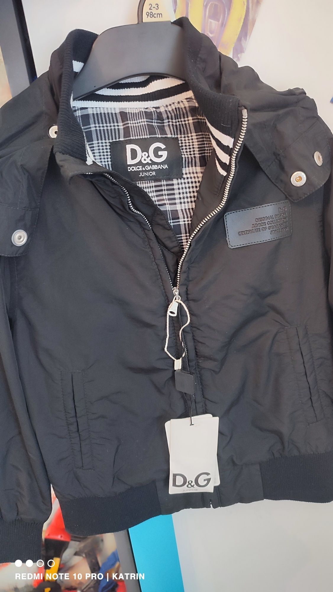 Весняна, літня куртка  ,D&G ветровка  3-4 роки