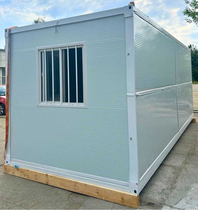 Kontener składany socjalny, na budowę, 14m2 7350zł netto od ręki!
