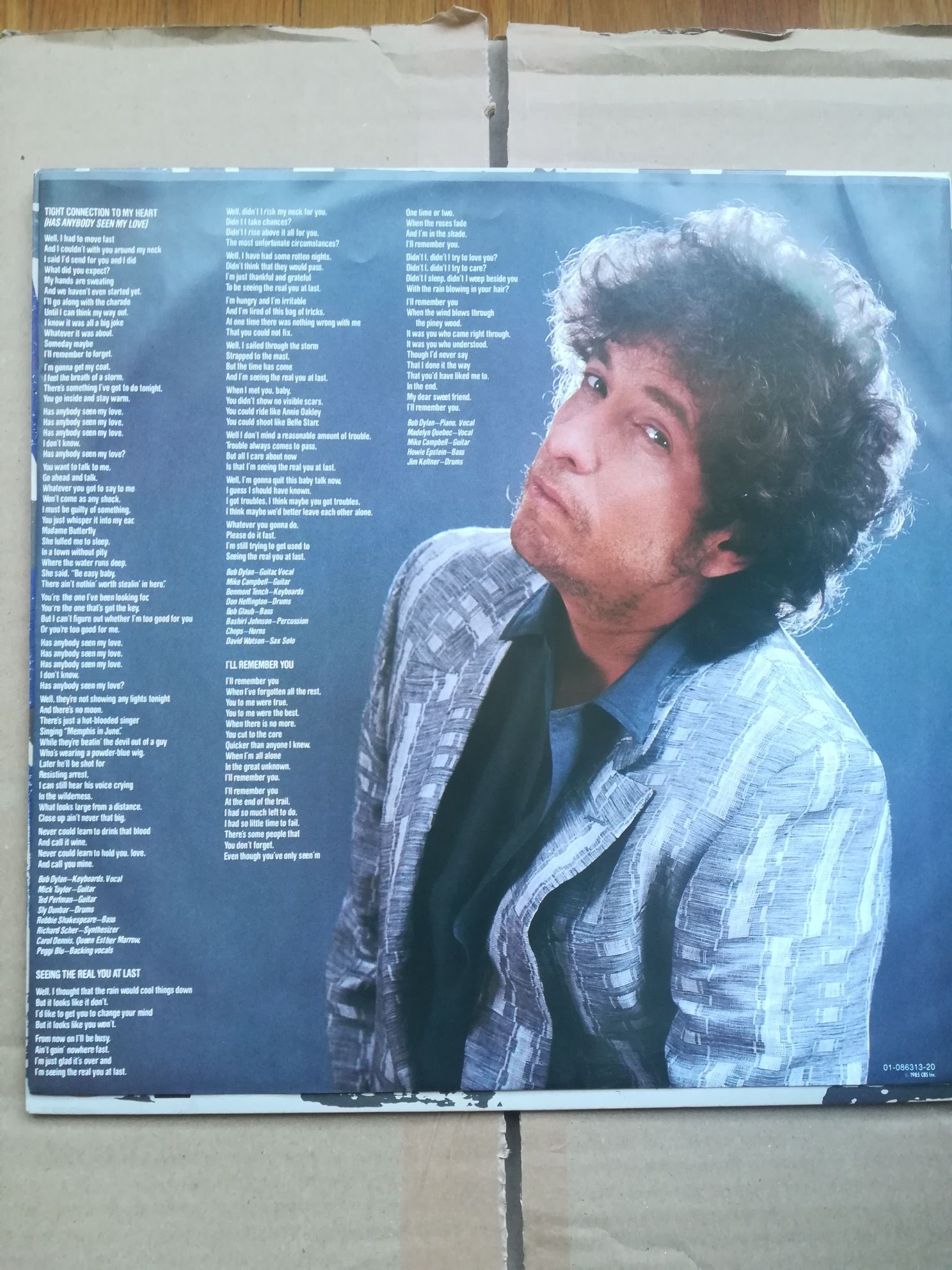 LP vinil - Bob Dylan - Empire Burlesque