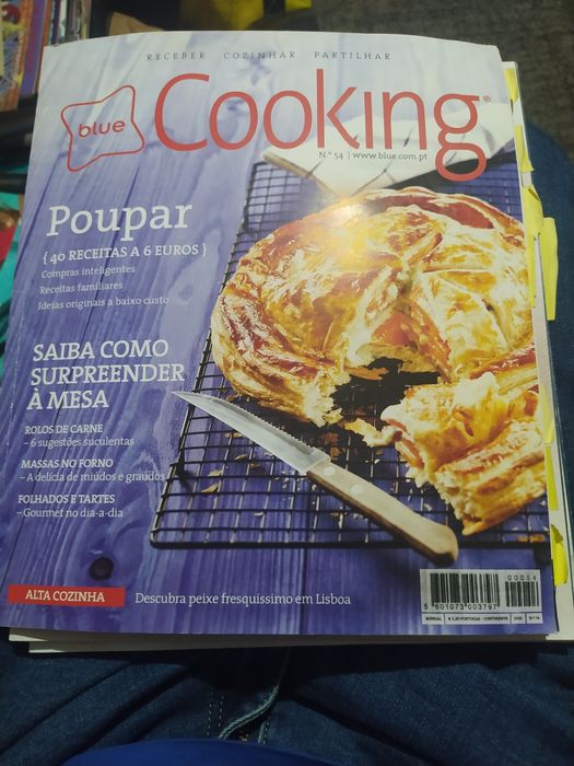 Revista blue cooking número 54-portes correio grátis