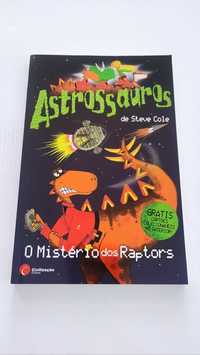 Livro | Astrossauros Vol. 1 - O Mistério dos Raptors