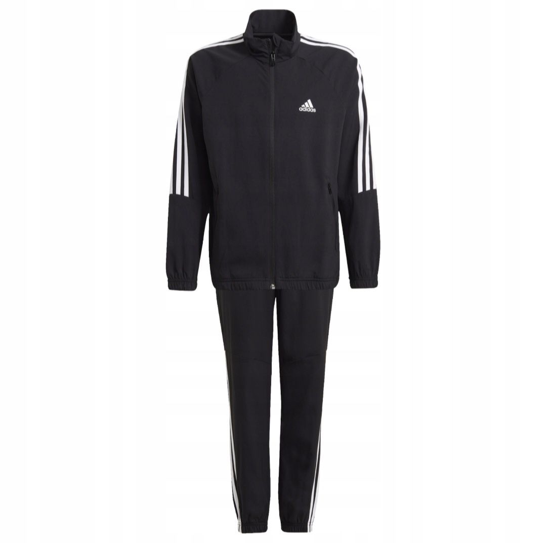 Adidas Dres dziecięcy czarny syntetyk rozm. 176