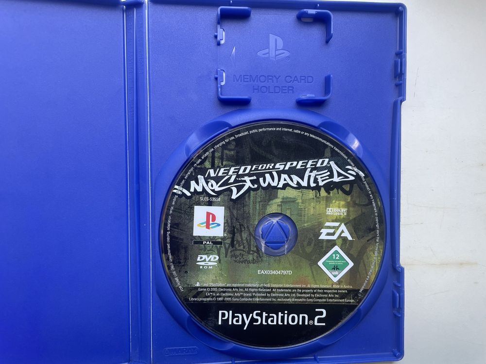 Need for speed most wanted 2005 ps2