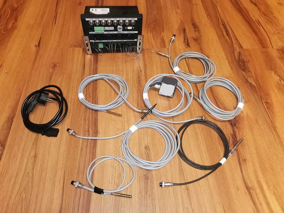 Skzp-02 Sterownik firmy Timel do kotłów na paliwa stałe