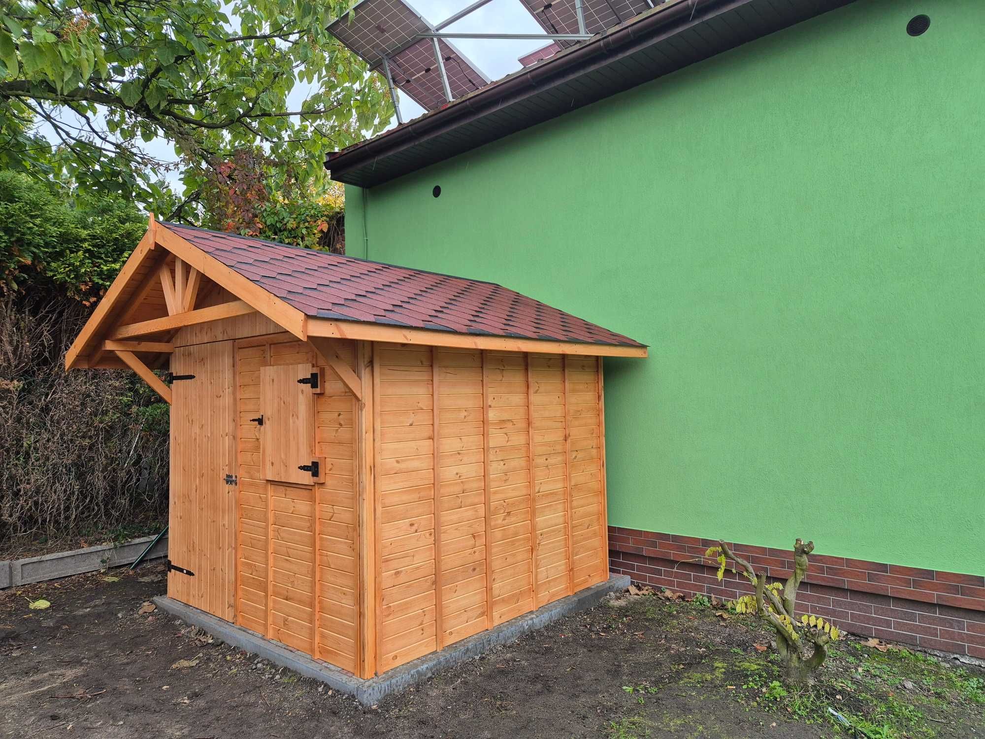Domek drewniany narzędziowy 2,5x2,5 Altana szopa ogrodowa narzędziówka