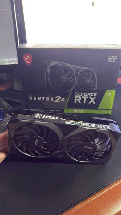 Placa Gráfica MSI Ventus RTX 3050 8GB