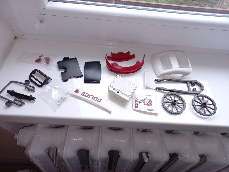 Playmobil запчастини, їда, посуда, корзинки, відерце