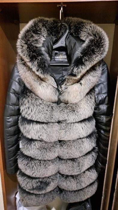 Продається натуральна шуба трансформер