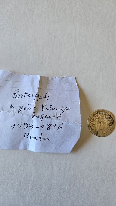 Moeda prata D. João, o Príncipe Regente 1799
