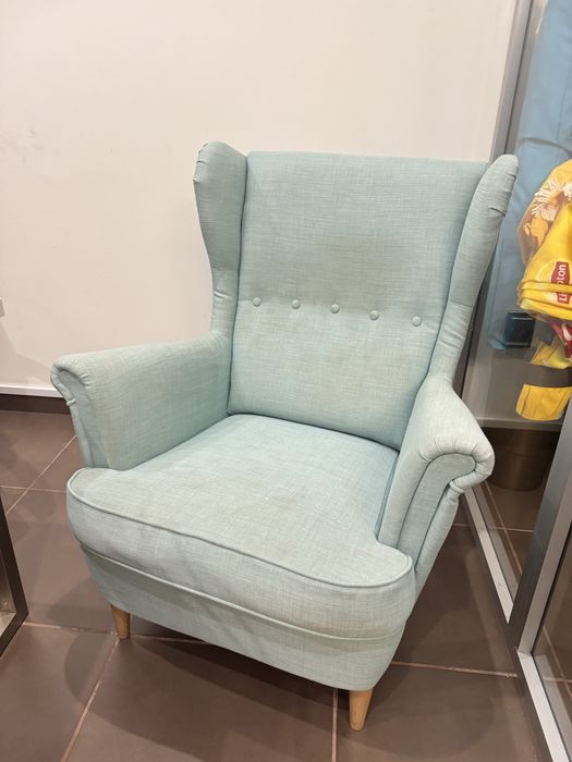 Cadeirão IKEA Verde Água