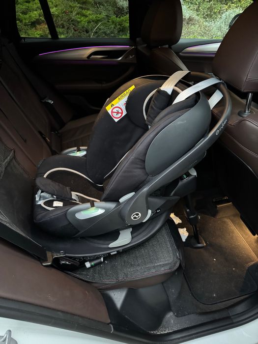 Fotelik z bazą Cybex Platinum Cloud T I-size Sepia Black(comfort)