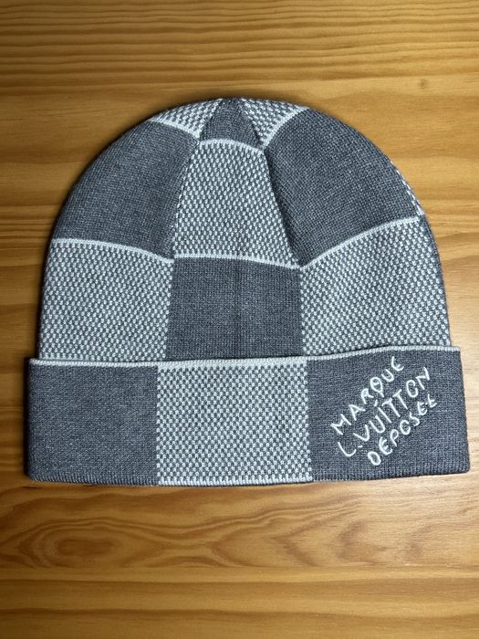 Conjunto gorro e cachecol louis vuitton