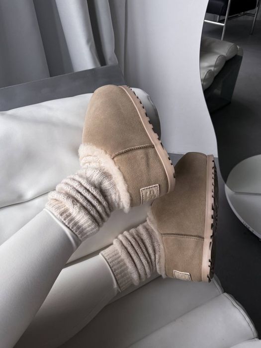 UGG Pumped Slide Beige жіночі черевики