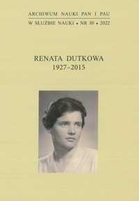 Renata Dutkowa 1927, 2015