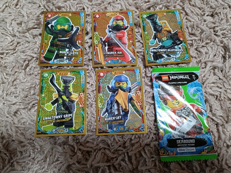 LEGO Ninjago Seria 7 drugi poziom LE11 LE12 LE13 LE15 LE16 limitowana