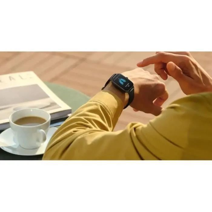 uszkodzony smartwatch amazfit gts 3 czarny bluetooth krokomierz