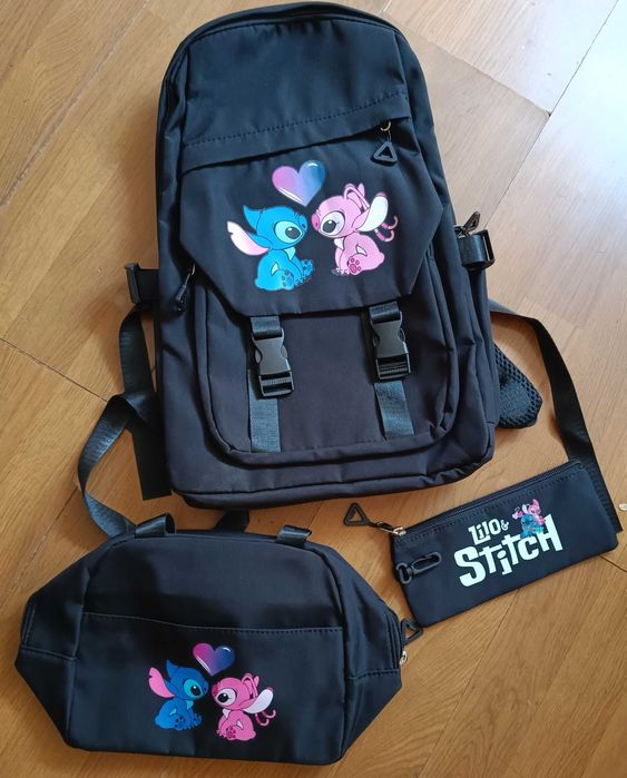 Plecak Stitch ,torba i saszetka