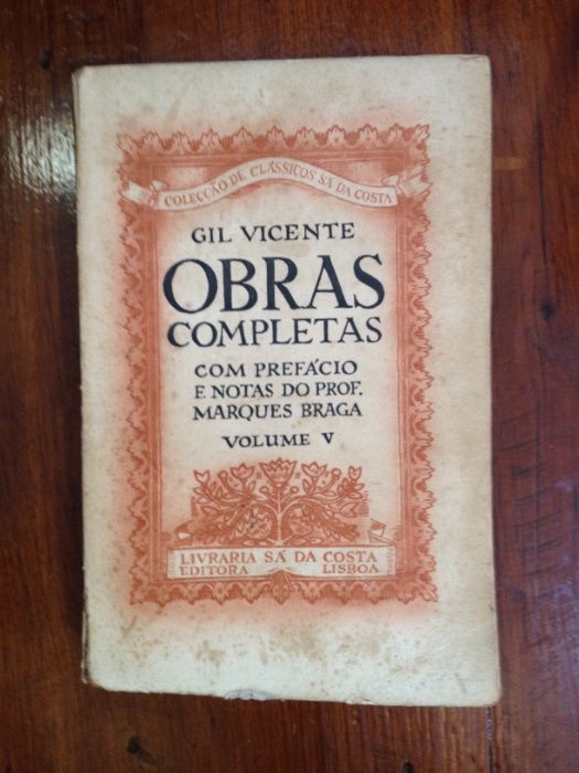 Gil Vicente - Obras completas Vol.V