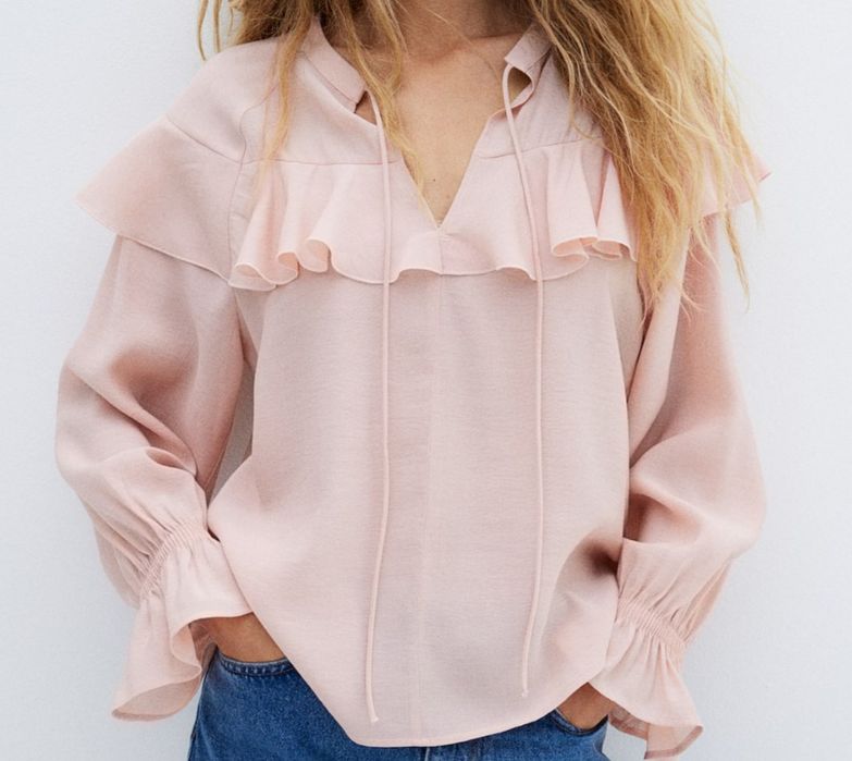 Bluzka z falbanami H&M roz. XL