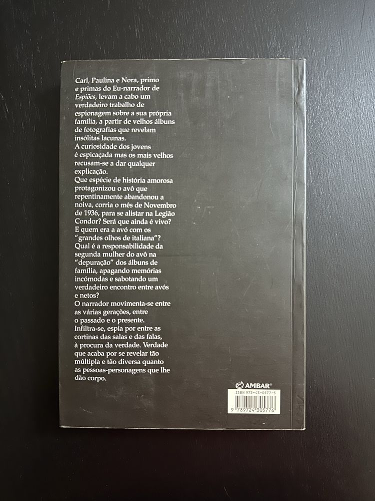 Livro Os Espiões